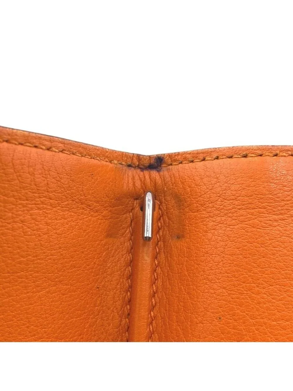Hermes Agenda PM Vibrato Notebook Cover Orange